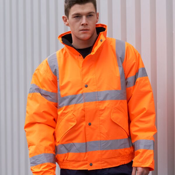 Portwest Hi-Vis GO/RT Bomber Jacket Thumbnail